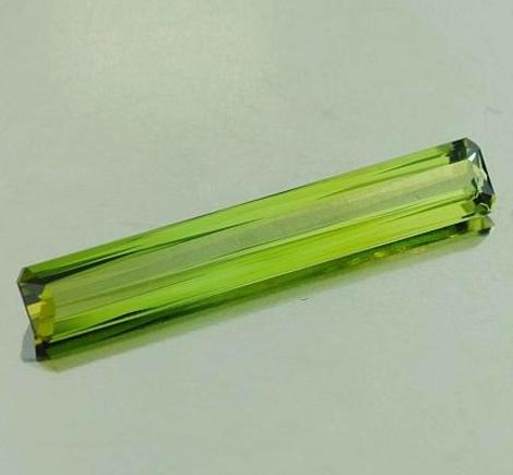 Verdelith, Achteck facettiert (5,63 ct.) aus Nigeria Verdelith, Achteck facettiert (5,63 ct.) aus Nigeria
