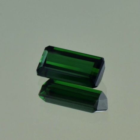 Verdelith Turmalin octagon grün 3,39 ct