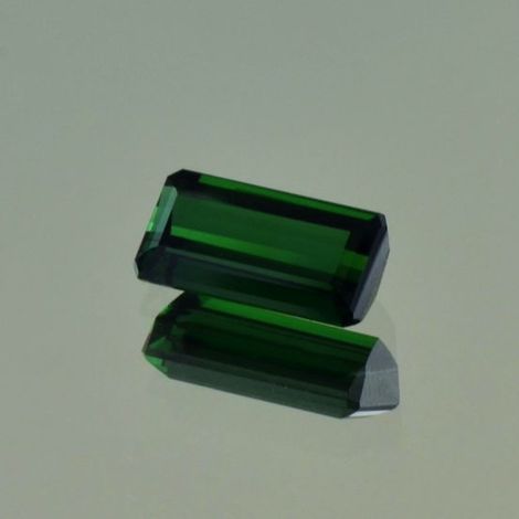 Verdelith Turmalin octagon grün 3,39 ct Verdelith Turmalin octagon grün 3,39 ct