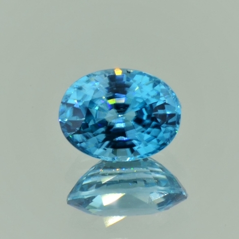 Zircon oval blue 5.21 ct Zircon oval blue 5.21 ct