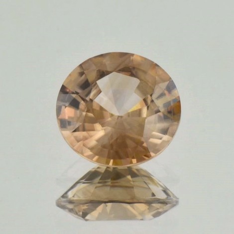 Zirkon, Rund facettiert (7,05 ct.) aus Afrika