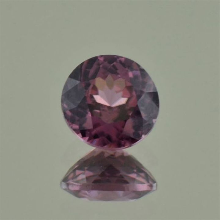 Zirkon rund dunkelrosa 3,40 ct