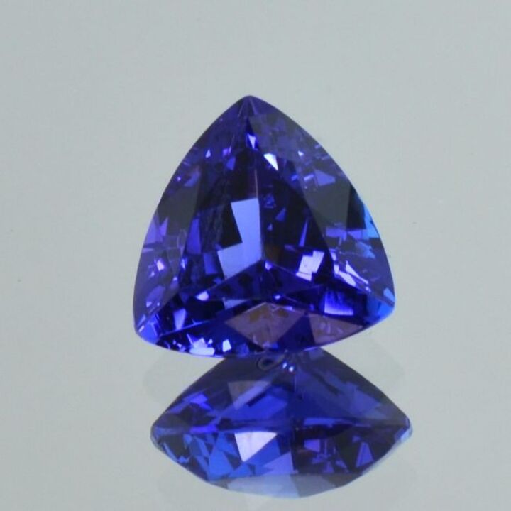 Tansanit Trillion intensives Blau 3,58 ct.
