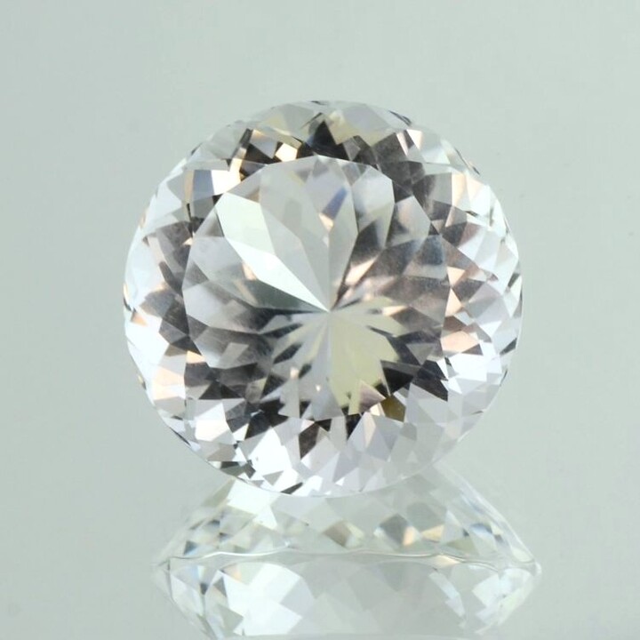 Topas rund farblos unbehandelt 44,03 ct