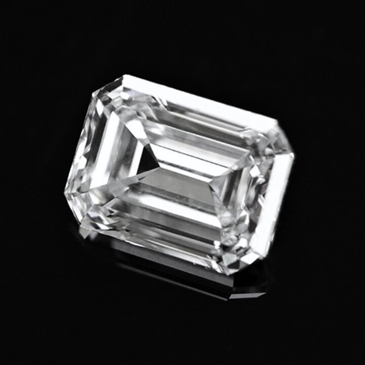 Diamond octagon feines white G loupe clean 1.01 ct