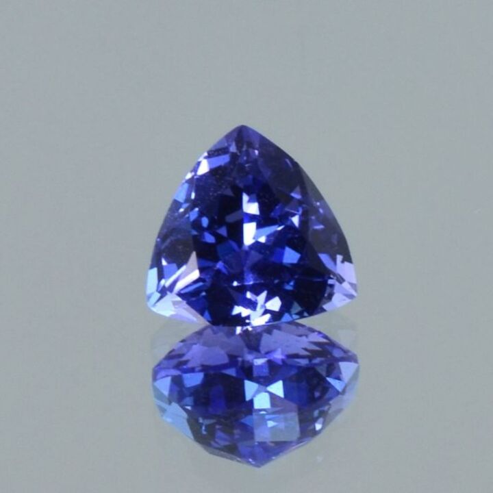 Tansanit Trillion blau 1,19 ct.