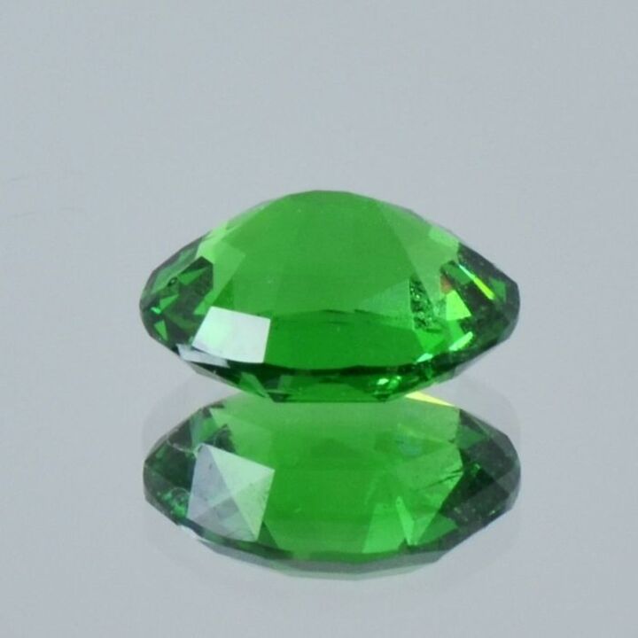 Tsavorite Garnet oval intense green 3.66 ct.