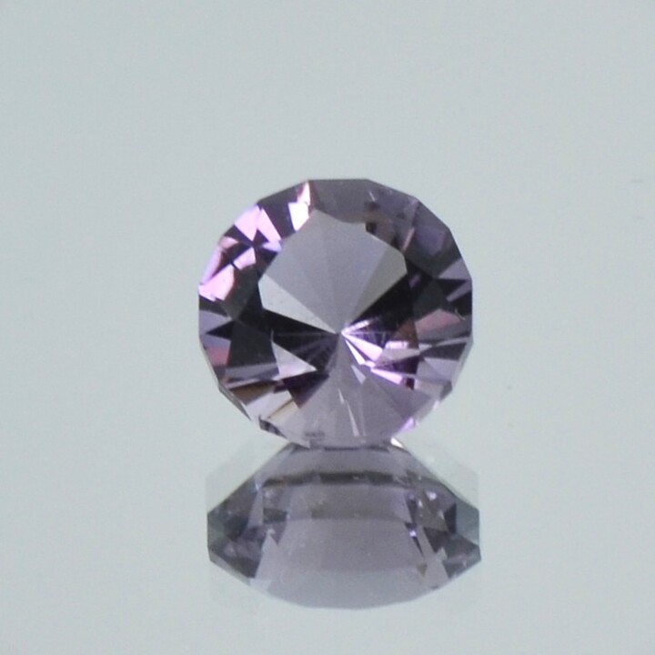 Scapolite Petschit round grayish lilac 1.87 ct.