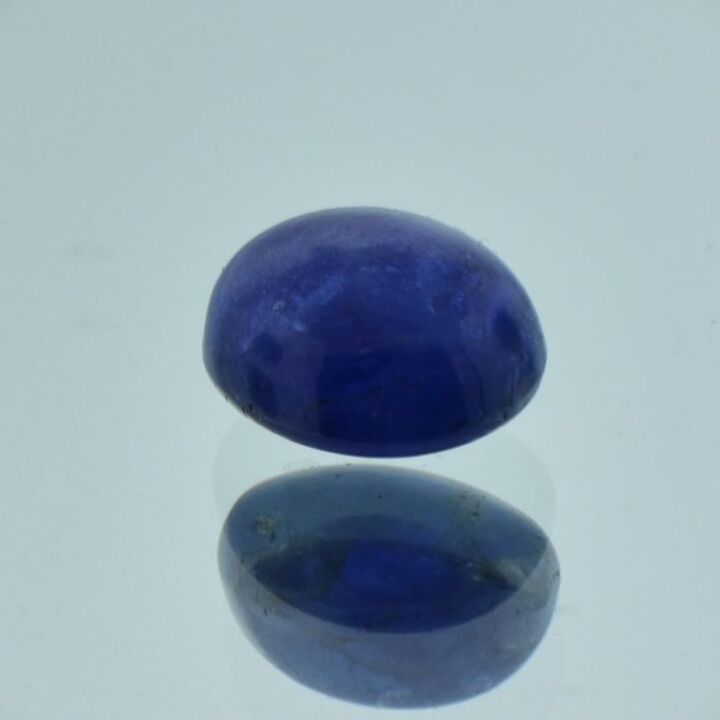 Sapphire cabochon oval blue 6.80 ct.
