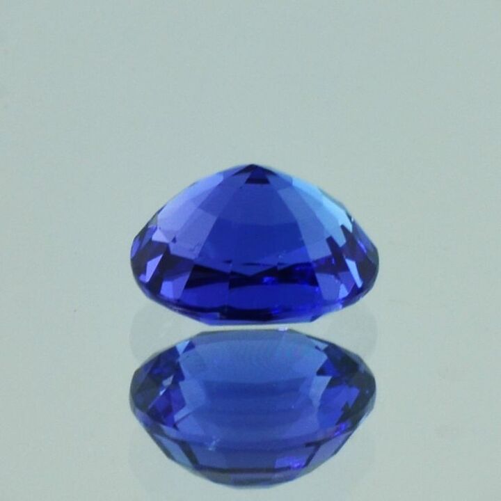 Tansanit oval intensivblau 4,06 ct.
