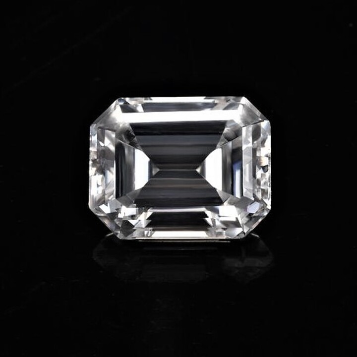 Diamant octagon hochfeines Weiss D lupenrein 0,44 ct