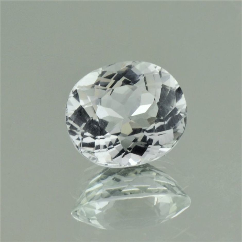 Topas oval farblos 6,08 ct
