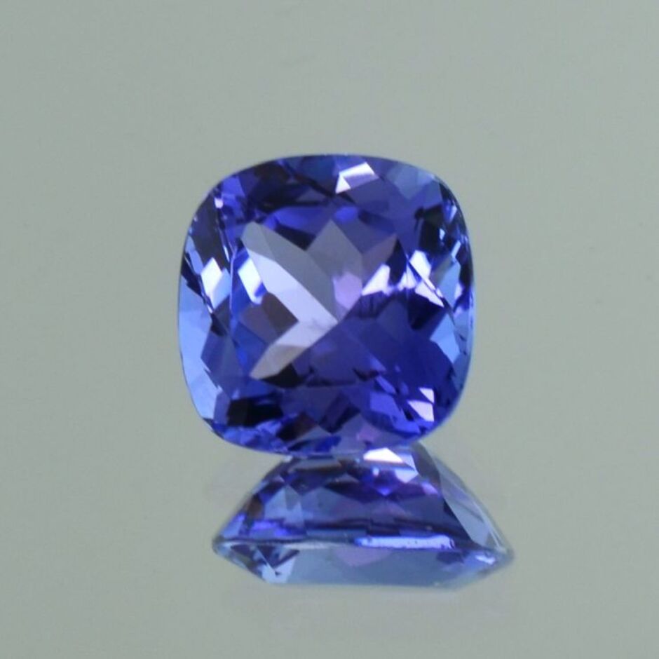 Tansanit antik blau 6,39 ct.