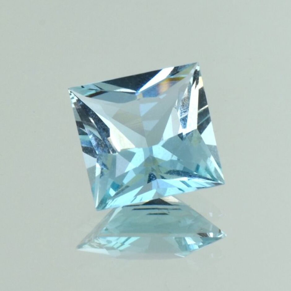 Aquamarin princess hellblau 7,30 ct