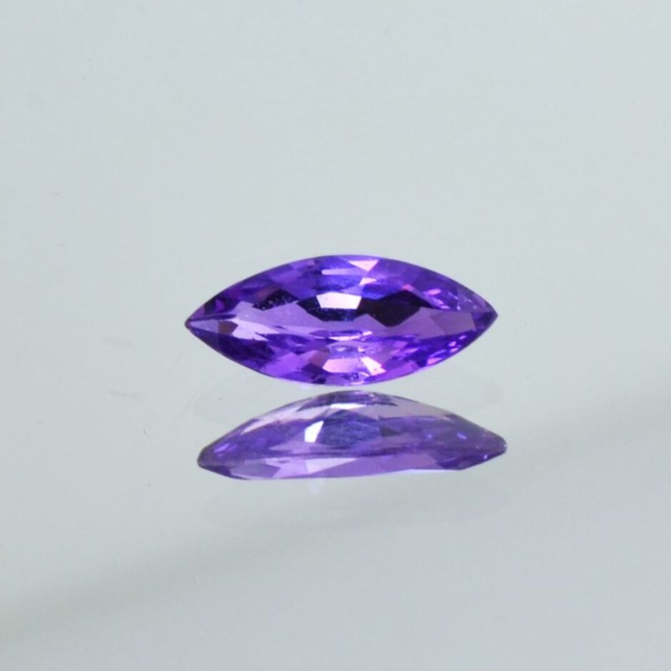 Sapphire marquise violet unheated 1.64 ct