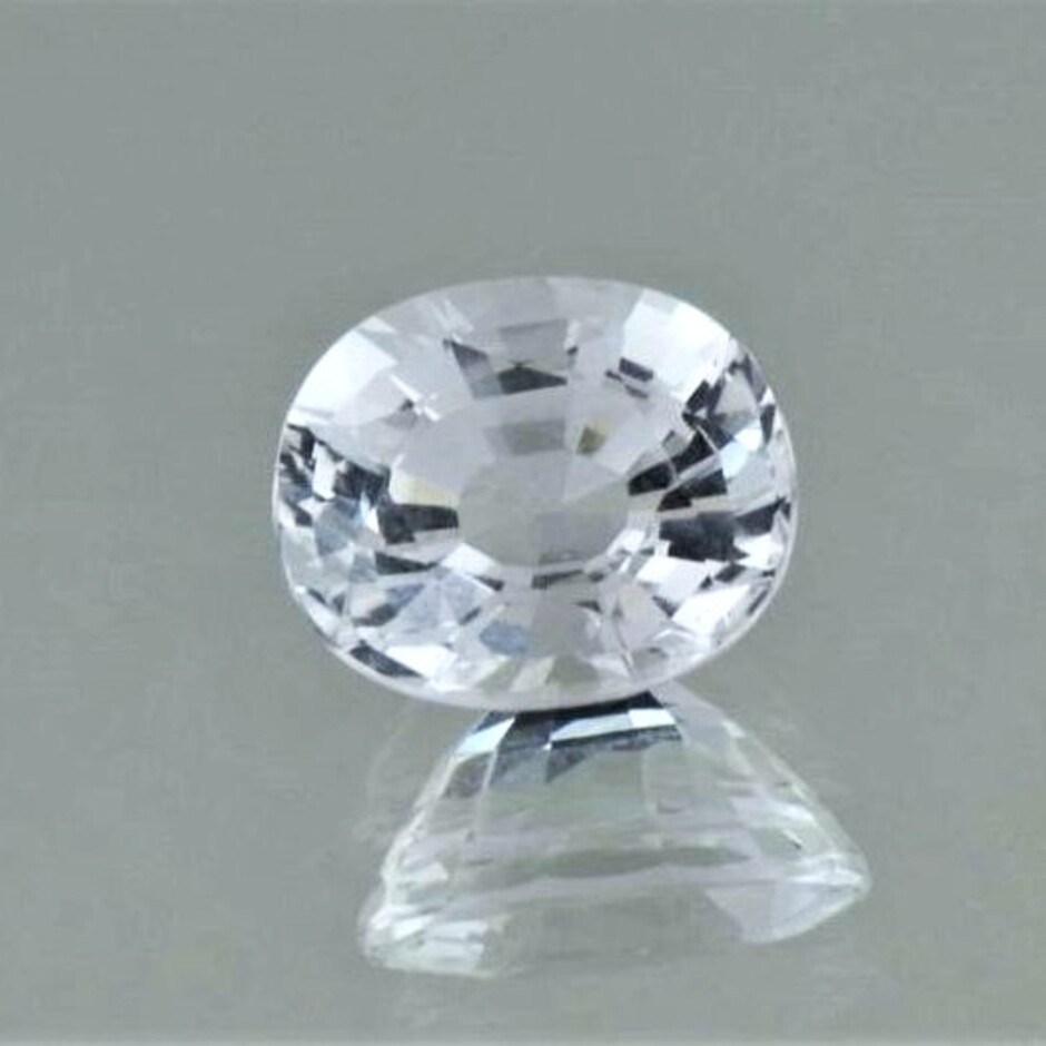Topas oval farblos 5,39 ct