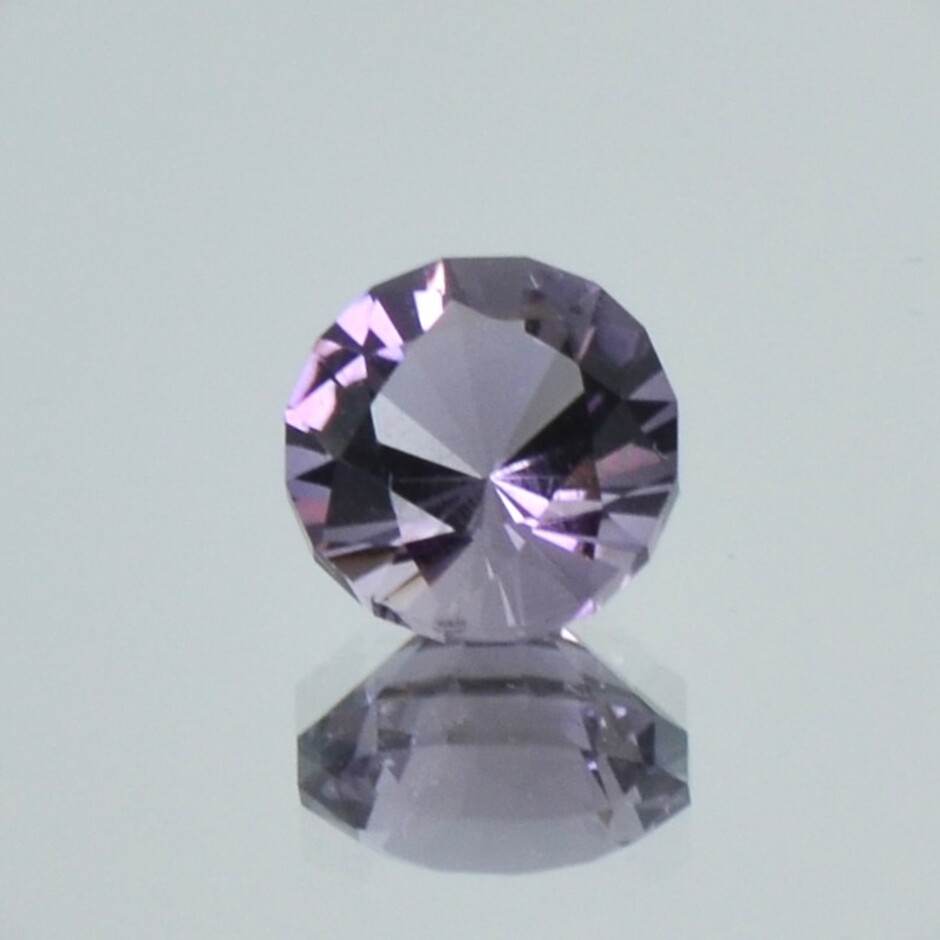 Scapolite Petschit round grayish lilac 1.87 ct.