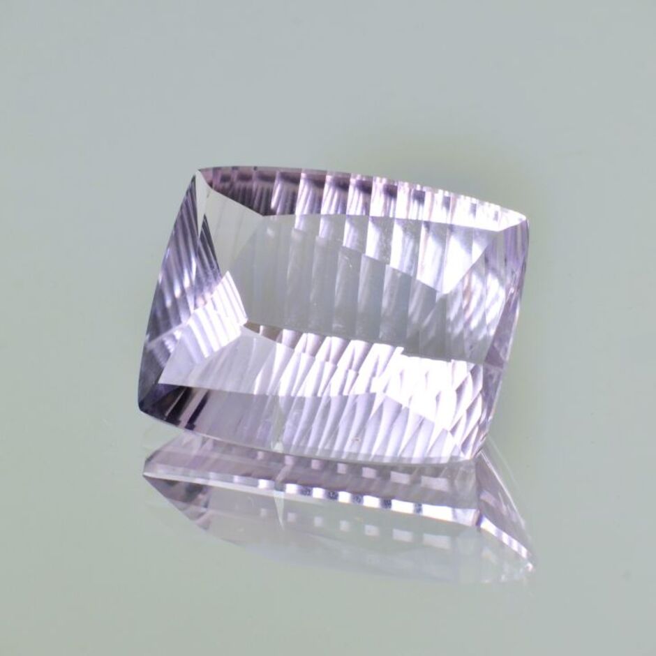 Amethyst Design-Rechteck helles Lila 39,78 ct.