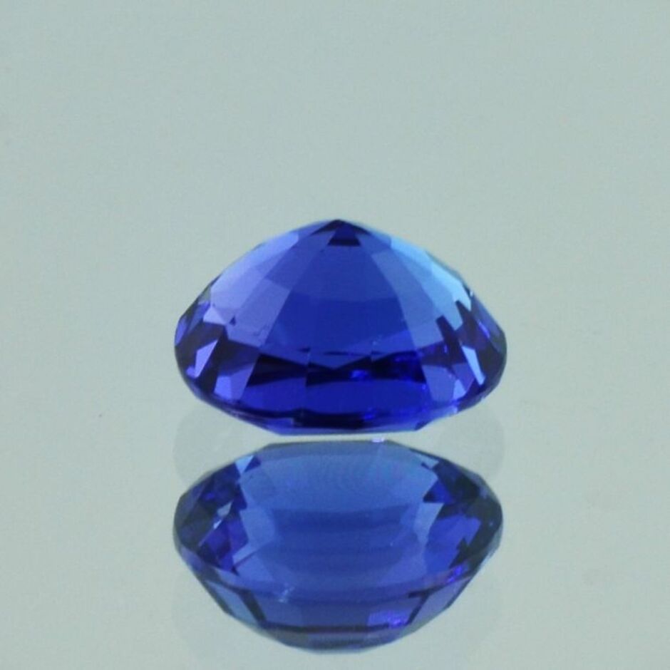 Tansanit oval intensivblau 4,06 ct.