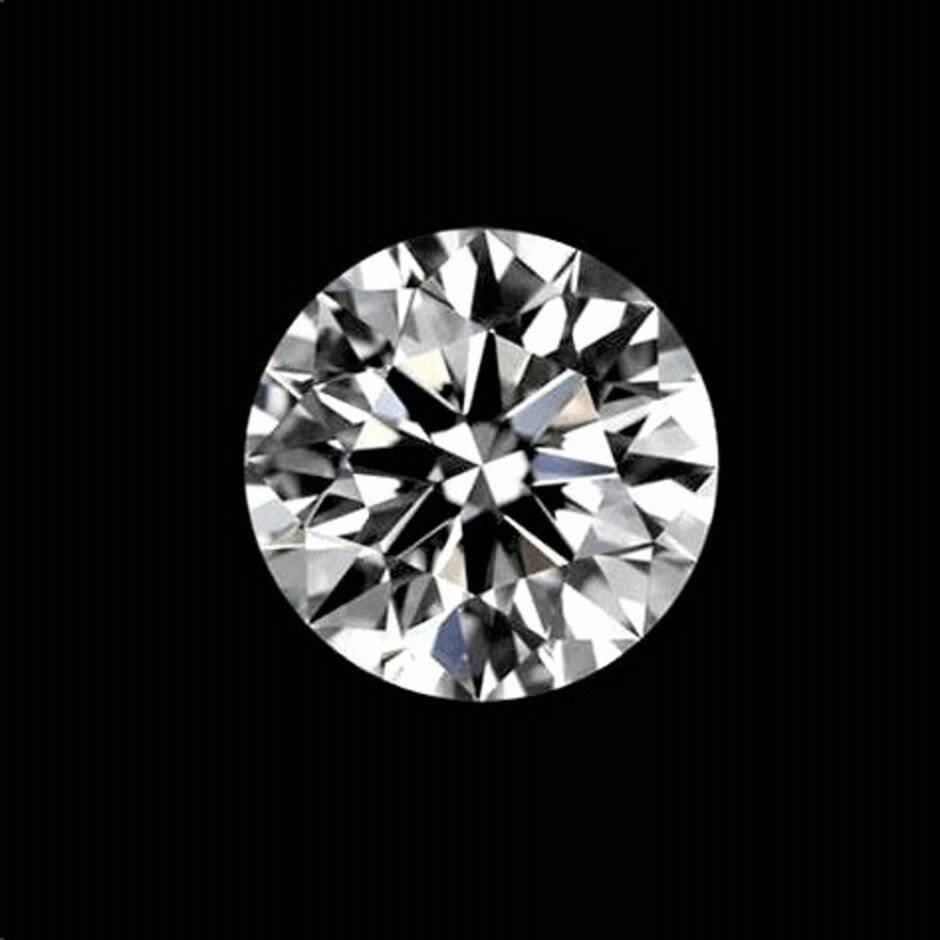 Diamant Brillant hochfeines Weiss (D) vs1, 0,11 ct