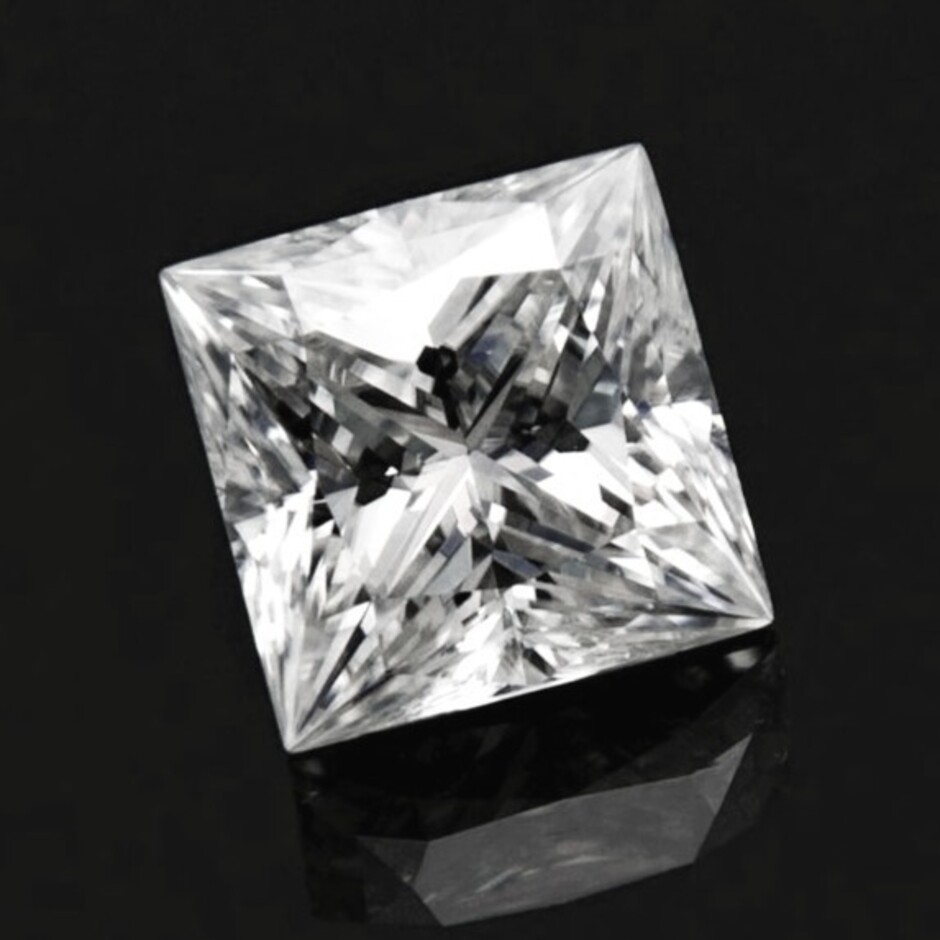 Diamant Princess feines Weiss G lupenrein 1,02 ct